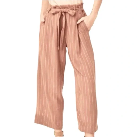 NWOT Sienna Sky Striped Pants - Picture 2 of 9